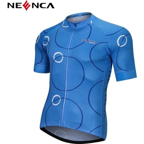 NEENCA Cycling Jersey MTB Bicycle Team Jersey 2021 Cycling Shirts Summer Premium Bicycle Clothing Males' Short Sleeve Bike Wear