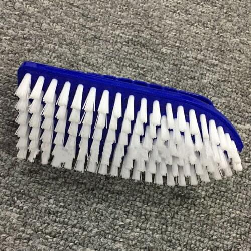 New Arrival 5.6in Swimming Pool Step Corner Cleaning Brushes Hand-held Door Window Cleaning Brush Nonslip