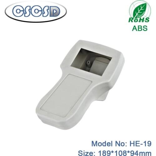 1pcs 189*108*94mm handheld electronic device plastic enclosure with battery case handheld plastic enclosure electronics pcb box