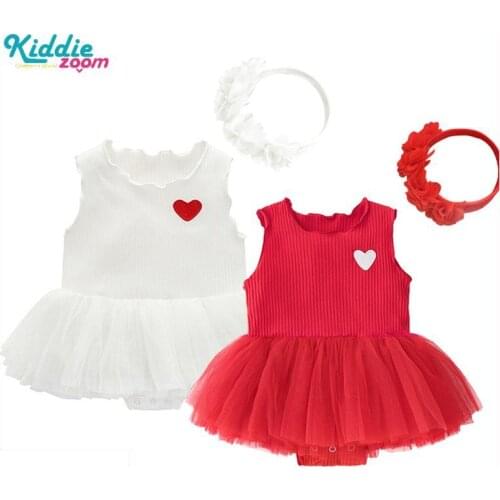 Baby girl dress autumn 2020 sleeveless bodysuits princess dresses newborn girl clothes 4 color