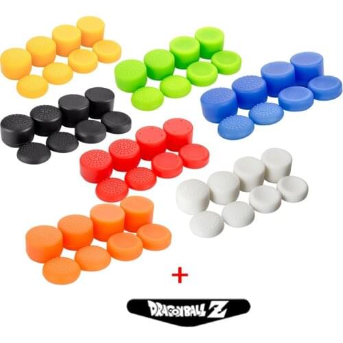 Extra High Joystick Thumbstick Anti-slip Silicone Rubber cap+LED Light Bar Sticker for PS4 PS3 Xbox One Xbox 360 Controller