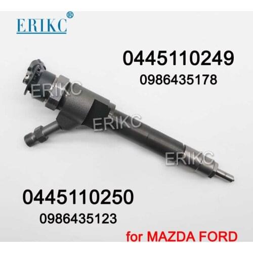 0 445 110 249 Diesel Fuel Injector 0445110249 0986435178 0445110250 0986435123 Diesel Fuel Injector 0 445 110 250 for MAZDA FORD