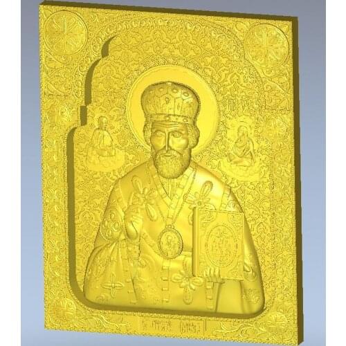 3d Icona_Sv_Nikolay_7 model Icona_Sv_Nikolay_7 relief for cnc in STL file format