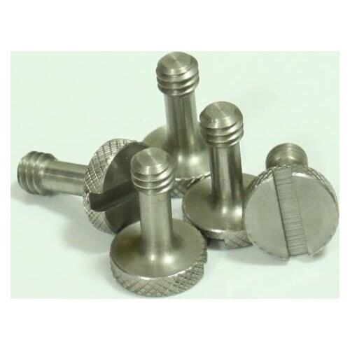 5pcs longer 1/4" unc camera screw for QR plate and tripod