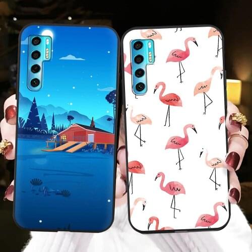 Black Case Wholesale Phone Case For TCL 20 Pro 5G Back Cover For Girls Fashion For Boy Waterproof