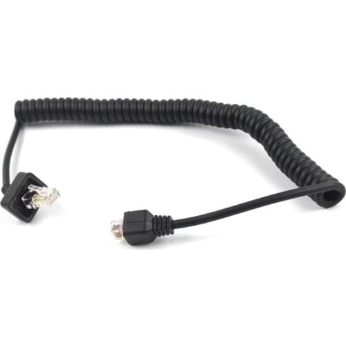 For Kenwood TK-868G TK-768G TK-862G TK-762G TM-271A TM-471A TK-760 Radio Replacement Speaker Mic Cable Microphone Cord