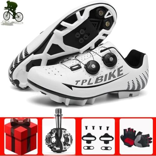 New Style Cycling Shoes Mtb Men Breathable Racing Mountain Bike Self-Locking Professional Bicycle Sneakers Sports Bicicleta