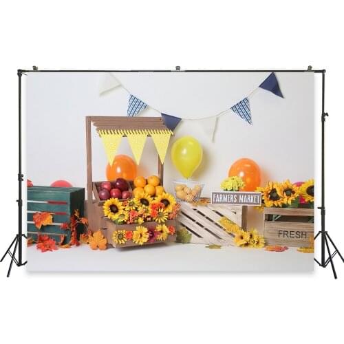 HUAYI Photography Backdrops Halloween Day Celebration Party Decor Photo Background Newborns Baby Studio Halloween BackdropXT6175