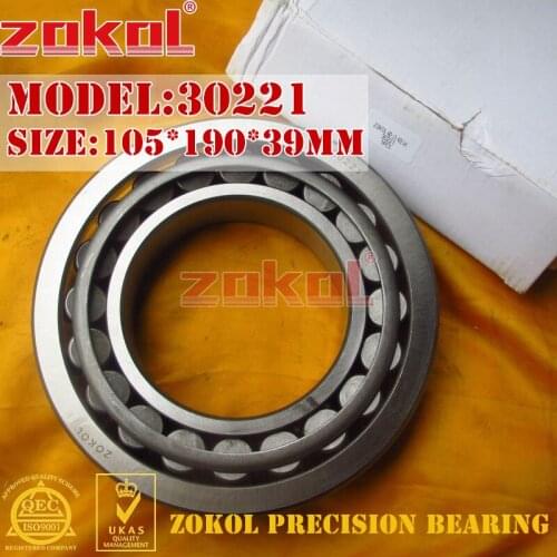 ZOKOL bearing 30221 7221E Tapered Roller Bearing 105*190*39mm