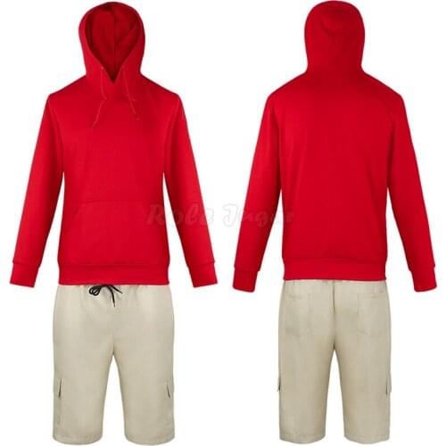 Anime Tokyo Revengers Red Hoodies + Pants Cosplay Costume Adult Men Women Halloween Party Outfit XS-3XL C88M261