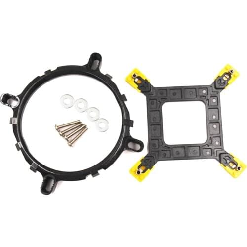 Desktop Computer CPU Heat Sink Bracket LGA775 115X 1366 CPU Heatsink Mounting Bracket Holder Base Backplate Kit