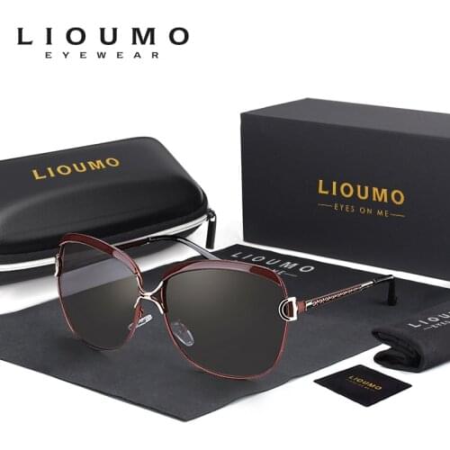 LIOUMO Womens Sunglasses Brand