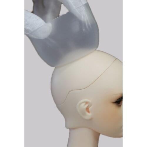 Luodoll New 1/6 1/4 1/3 BJD Clear Head Silicone Wig Cap Protection Cap for Doll anti-slip tread