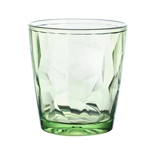 Unbreakable Acrylic Material Drinking Glasses Water Glass Juice Glasses For Drinking Tea 210 Ml Transparent Kitchen Dining Bar