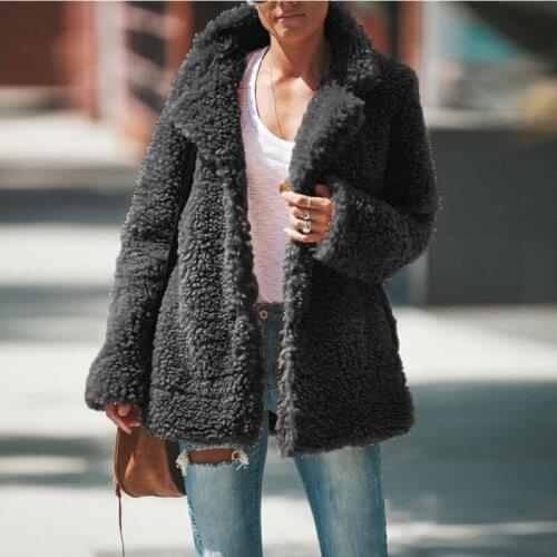 2021 New Faux Fur Coat Women Oversize Coats High Quality Fur Jacket Winter Warm Slim Fit Female Jacket Cardigan Plush Coats