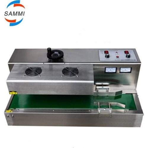 New Arrive horizontal automatic induction sealer for beverage bottle