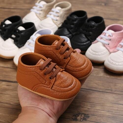 Toddler Baby Shoes Cute Anti-Slip Soft Sole Footwear Walking Shoes Prewalker 0-18 Months Moccasins Shoes Newborn First Walkers