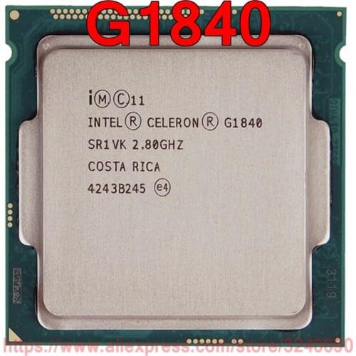 Original Intel CPU Celeron G1840 Processor 2.80GHz 2M Dual-Core Socket 1150 free shipping speedy ship out