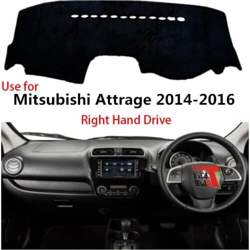 TAIJS Factory Simple Classic Polyester Fibre Car Dashboard Cover For Mitsubishi Attrage 2014 2015 2016 Right Hand drive