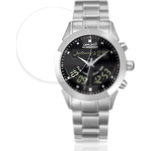 Anti-Shock TPU Protective Film for Watch Screen Protector for Al Harameen Fajr Azan Time WY-16 WA-10 100 Pieces