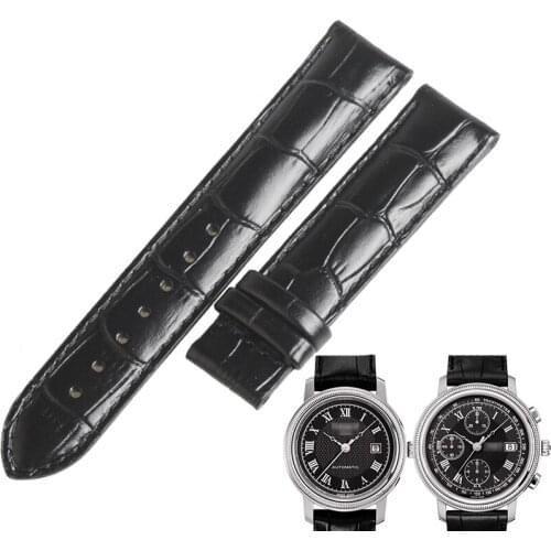 WENTULA watchband for TISSOT 1853 T045/T097 T045.407 calf-leather band cow leather Genuine Leather leather strap watch band