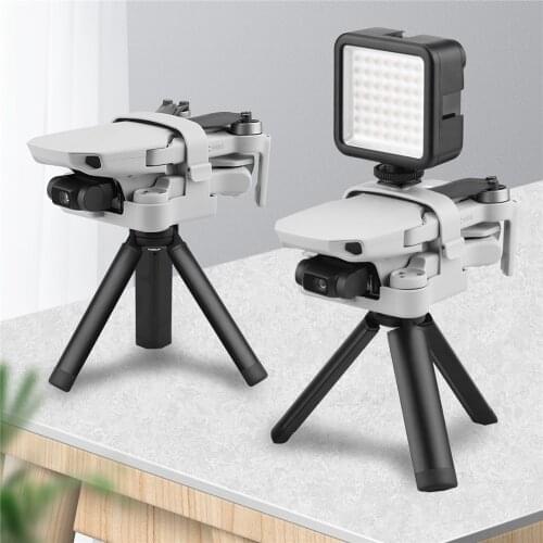 Hand Grip Tripod Gimbal Handheld PTZ Stabilizer Action Camera Holder Trip Video Fill Light for DJI Mavic Mini Drone Accessories