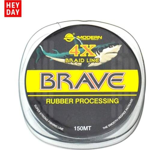 XIANDAI Modern 150m Fishing Line 0.4# to 6# Polyethylene 4 Strands Fishing Wire Super Strong Pull Fishing Line