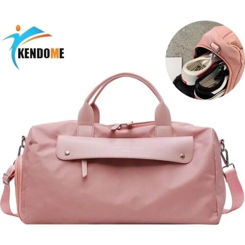 Dry Wet Separation Sports Fitness Bag Womens Large Capacity Suitcase Handbag Luggage Travel Bag Swimming Bag 2021