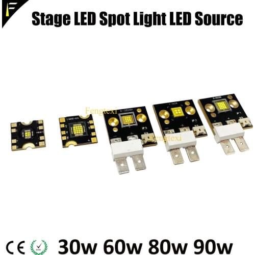 Copper Core PCB Chip LED 30W 60W 60W 90W Moving Head Gobo Pattern Follow Spot Light Advertisement Lights LED Source Bead
