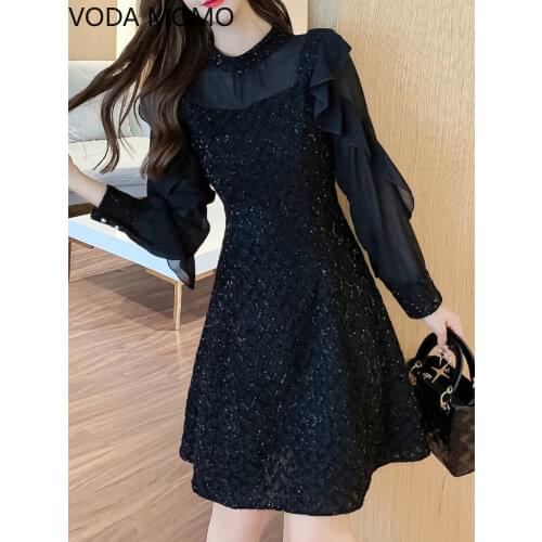 Модные платья-трапеции VODA MOMO China At AliExpress