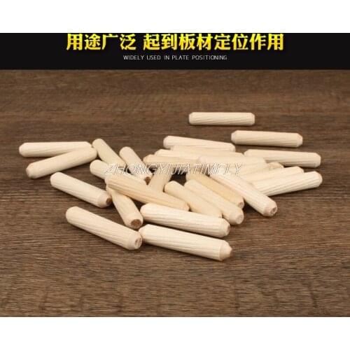 Wood tips, corks, rafts, round wood tips, connector plugs, locator tools, M8*40 furniture round rafts, 100PCS/Lot