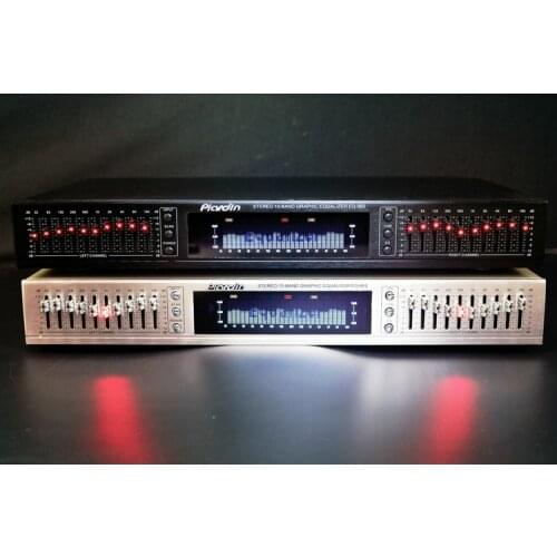NEW arrive EQ665 equalizer hifi home EQ balanced mixer double 10 segment stereo treble Alto bass regulation With Bluetooth