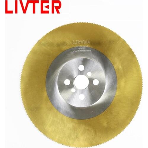 LIVTER M42 hss circular saw blade metal pipe steel bar cutting disc teeth customization