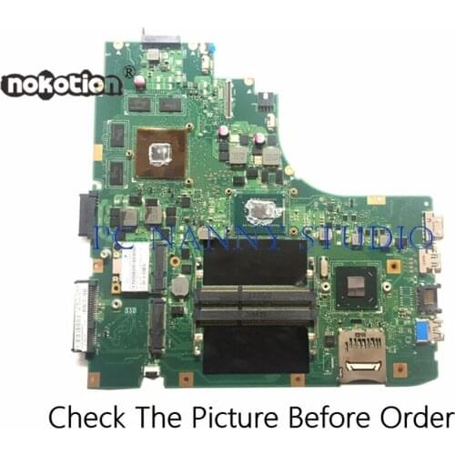 PCNANNY for ASUS K46CM laptop motherboard I5-3337U DDR3 GT635M tested