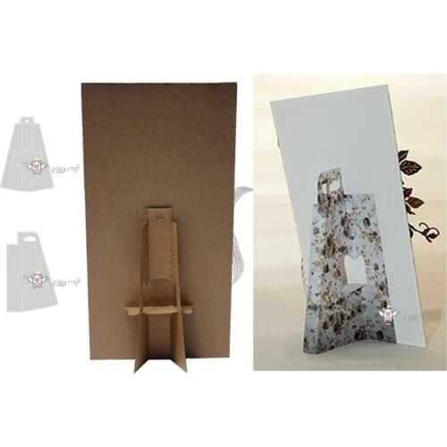 Mmao Crafts Metal Steel Cutting Dies New Bookshelf support Stencil For DIY Scrapbooking Paper/photo Cards Embossing Dies