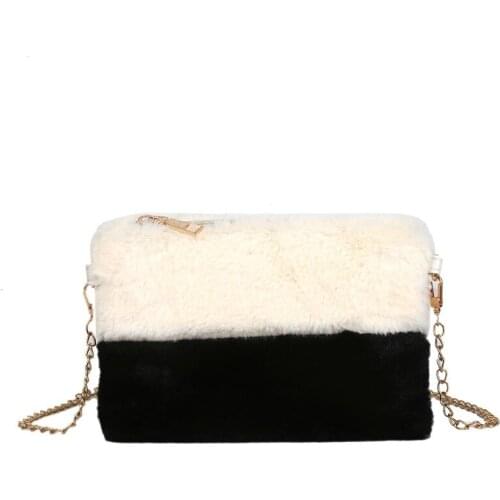 Fashion Trend Casual women Shoulder Velvet Crossbody Bags for Girl Shoulder Handbag Travel Cross Body Bag Chestbags ZX-110