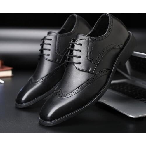 MenS Formal Male Leather Shoes Man Sneakers Spring Autumn Sport Casual Lace Shoes 2021 Size 38 39 40 41 42 43 44 45 46 47 48
