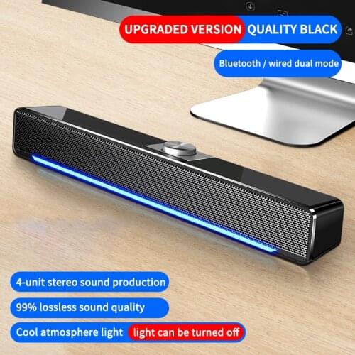 Wired Wireless Sound Bar Wired And Wireless Bluetooth Home Surround SoundBar For PC Theater Speaker For Phone Computer