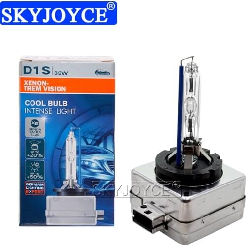 SKYJOYCE 2PCS Super Vision 35W D1S HID Xenon Lamp Bulbs Cool Blue Intense Light 4300K 6000K 8000K D3S 66340 Car Xenon Headlight
