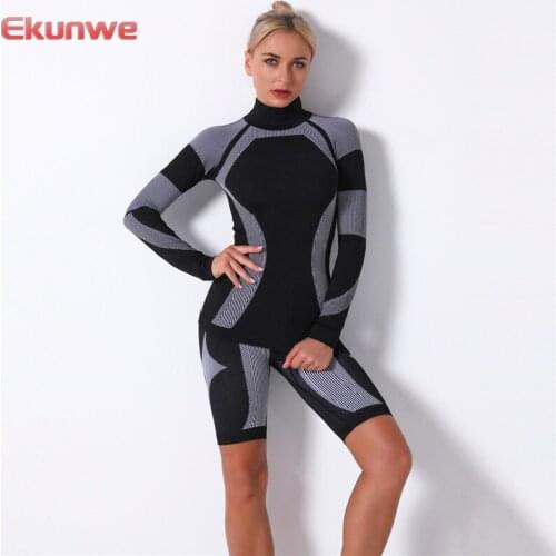 Sports Seamless Sets For Women Yoga Two Pieces Suits Fitness Yoga Shorts Sets Workout Gym Tracksuits Running Sports Clothing