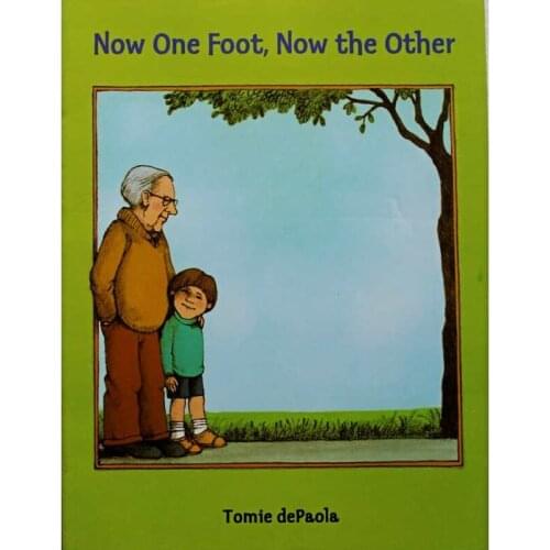Now One Foot,Now the Other By Tomie dePaola Educational English Picture Book Learning Card Story Book For Baby Kid Children Gift
