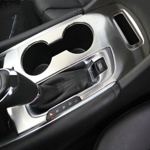 SBTMY Cup Gear upgraded car styling covers protecter decoration bright sequins sticker strip for Chevrolet Malibu XL 2016 2017