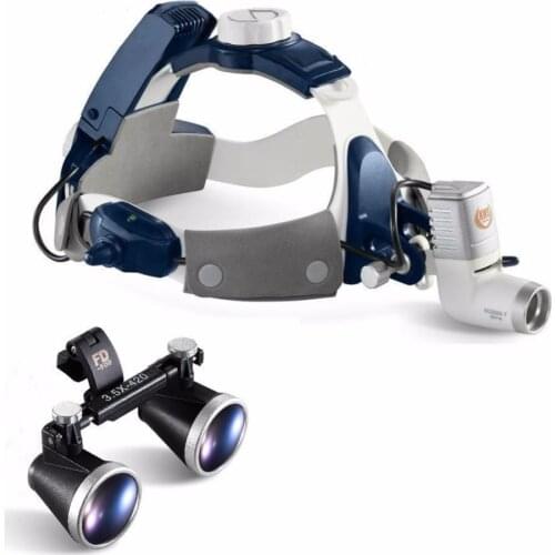5W All-in-one LED Medical Surgical Headlight Dental Headlight + 3.5X Magnifier