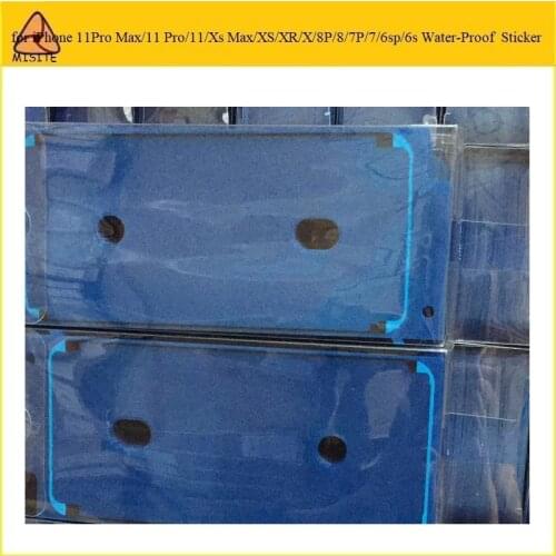 10Pcs/Lot Waterproof Sticker For i Phone 11 Pro Xs Max XR X 8 7 6s Plus XSM 8X LCD Screen Tape 3M Adhesive Glue Repair Parts