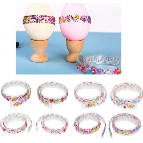 2Roll Diamond Stickers Rhinestone Stick On Crystal Self Adhesive Gem Decoration