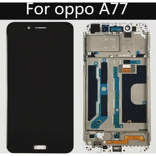 5.5" For Oppo A77 LCD A77T LCD DIsplay +Touch Screen with frame Digitizer Assembly Replacement Accessories