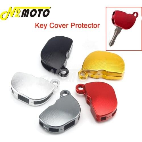 5 Colors CNC Aluminum Motorcycle Key Case Cover Protective Accessories Universal For Vespa Piaggio Sprint Primavera GTS Scooter
