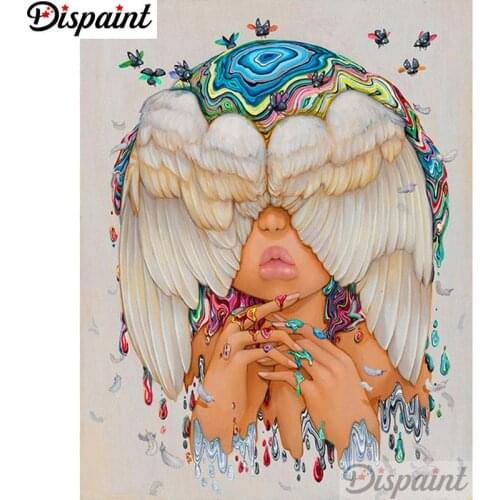 Dispaint Full Square/Round Drill 5D DIY Diamond Painting "Cartoon girl" Embroidery Cross Stitch 3D Home Decor A12984