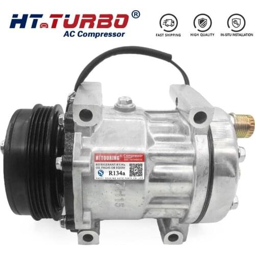 SANDEN SD7H15 Auto AC Air Conditioning Compressor For LAND ROVER DEFENDER LD Pickup 2.5 Td5 JPB101200 TSP0155160 8FK351132231