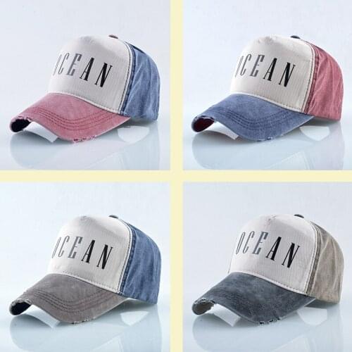 Men Fashion Letters Printing Baseball Caps Hip-Hop Trucker Unisex Outdoor Sport Sun Hat Women Breathable Snapback Adjust Hat